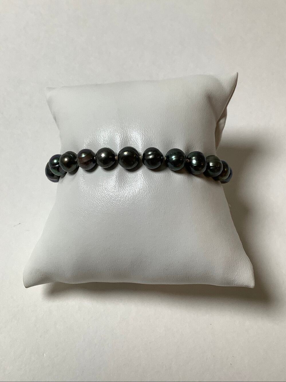 Teng Yue Vintage Salt Water Dark Pearl Beaded Bracelet Boho F18-5